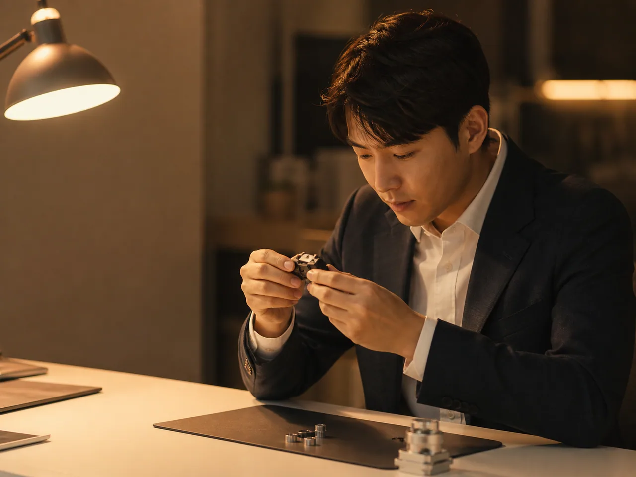 특허 / 인증 및 연구소 상담이 이뤄지는 업무 현장